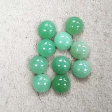 8MM ROUND CABOCHON AVENTURINE(10PCS/BAG)